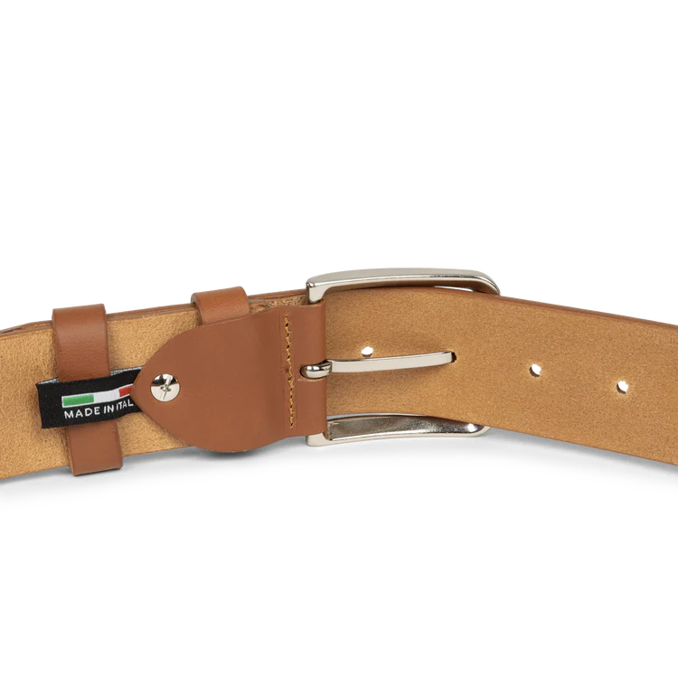 Ceinture Cuir Végétal Homme Camel 115 cm – Lancaster Paris