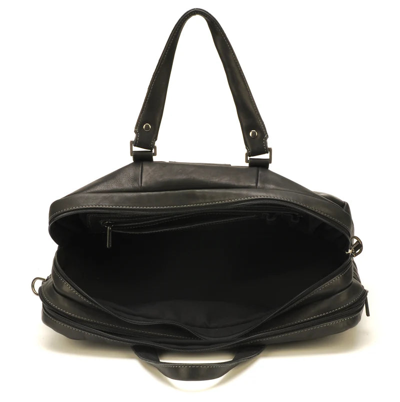 Sac Affaires Cuir Arthur & Aston Noir