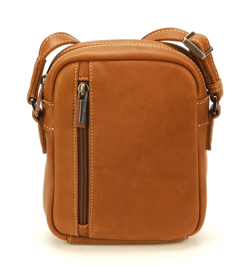 Vide-Poche Cuir de Vachette Arthur & Aston Cognac – Réf. 2028