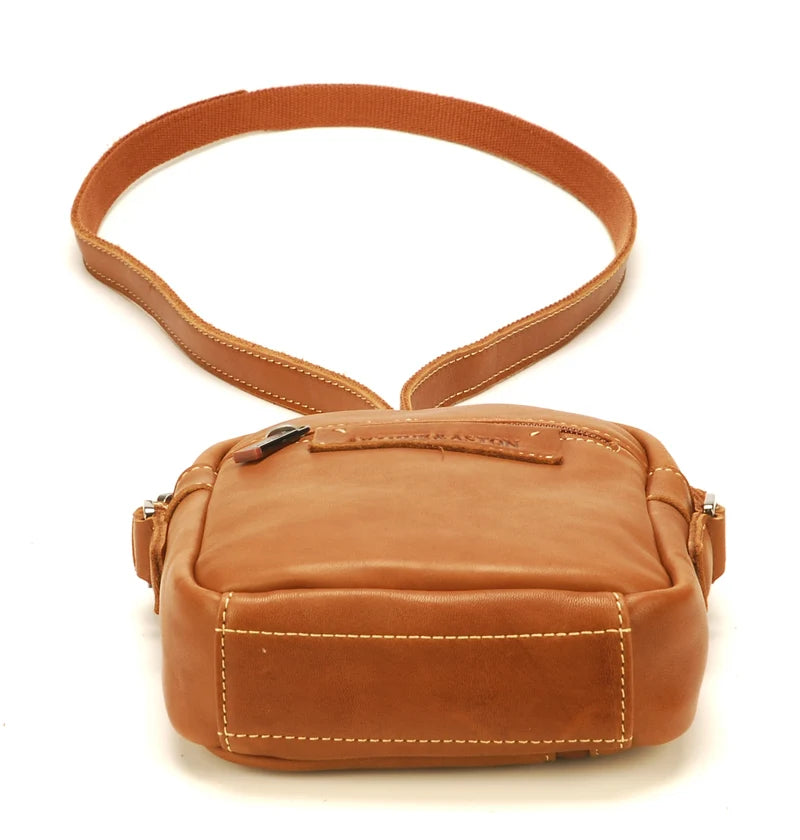 Vide-Poche Cuir de Vachette Arthur & Aston Cognac – Réf. 2028