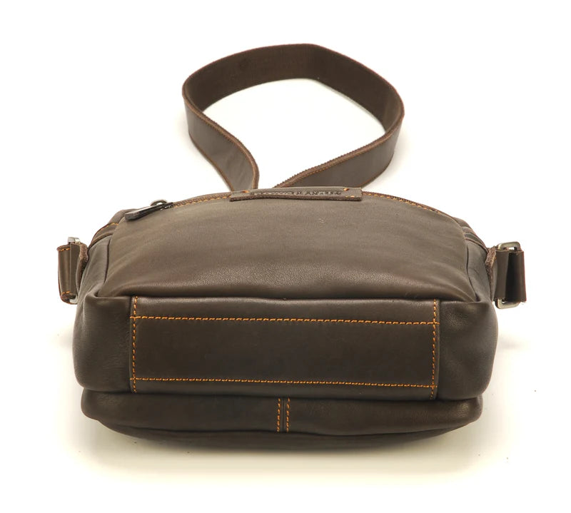 Sac Porté Travers Cuir Arthur & Aston Châtaigne – Réf. 2028-11