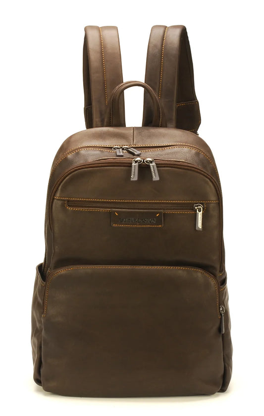 Sac à Dos Cuir Arthur et Aston Chataigne