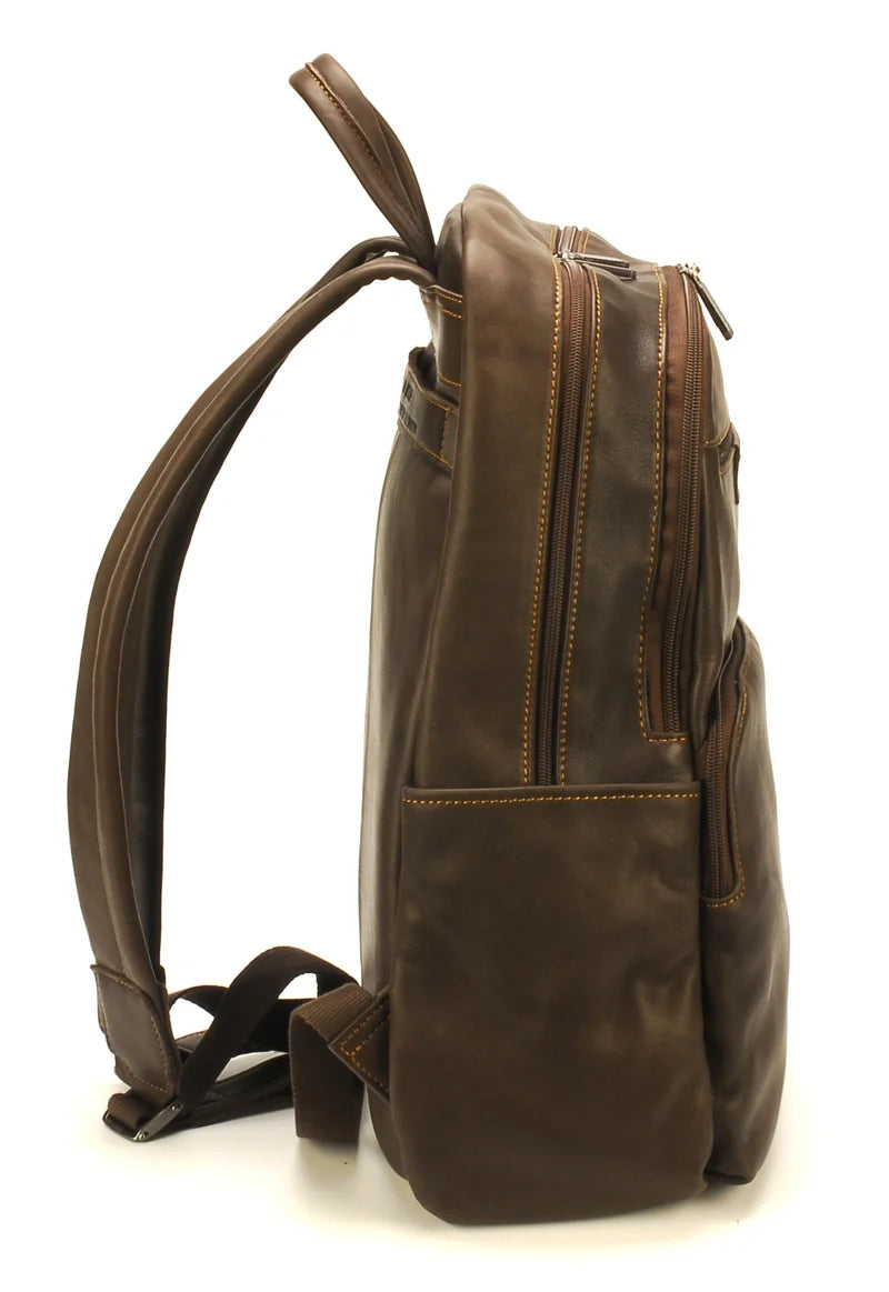 SAC A DOS CUIR ARTHUR ET ASTON CHATAIGNE