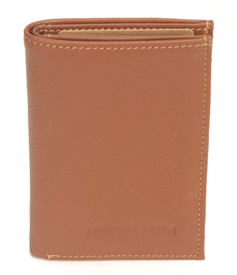 Porte-Cartes Cuir Foulonné Arthur & Aston Cognac