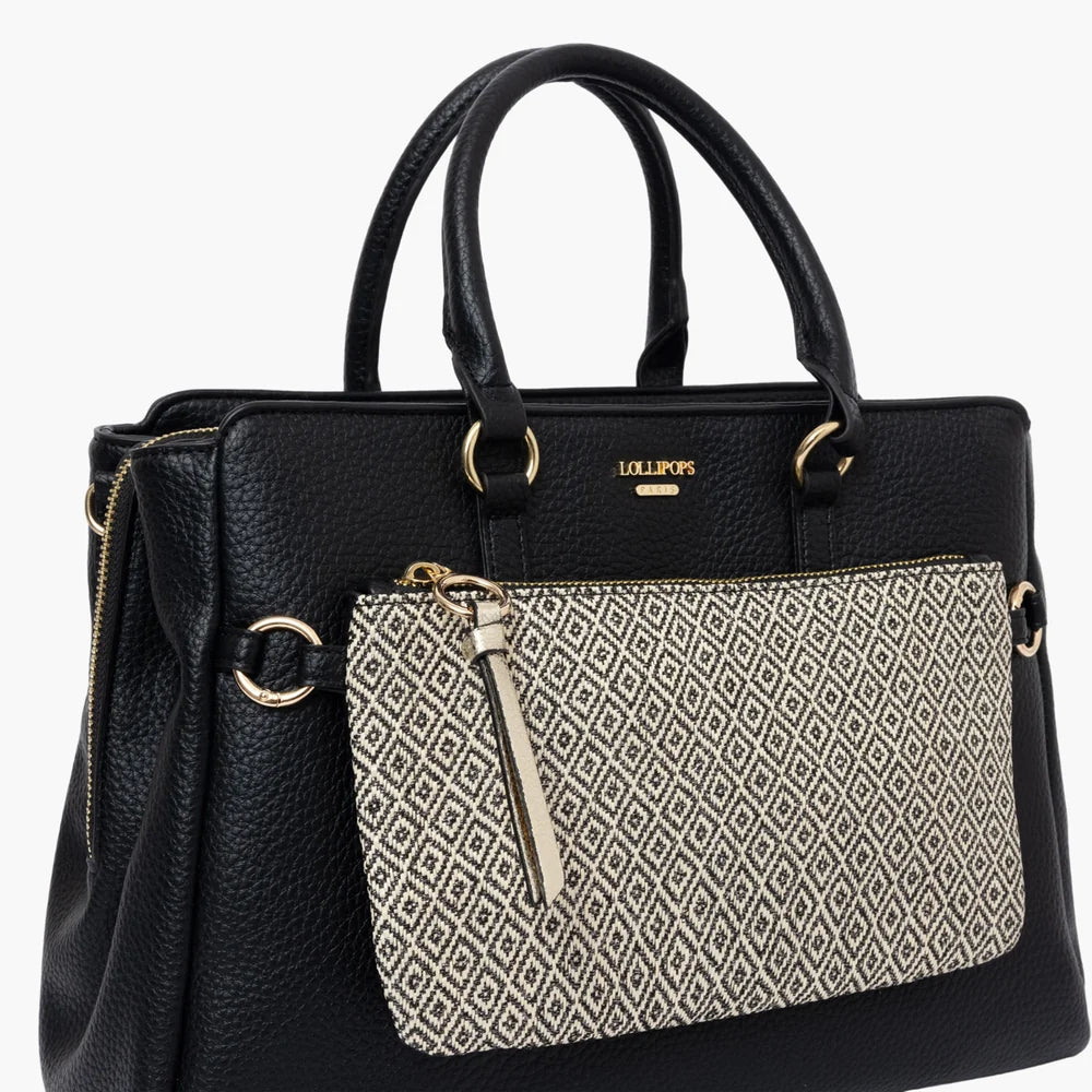 SAC SHOPPING LOLLIPOPS SEVERINA NOIR