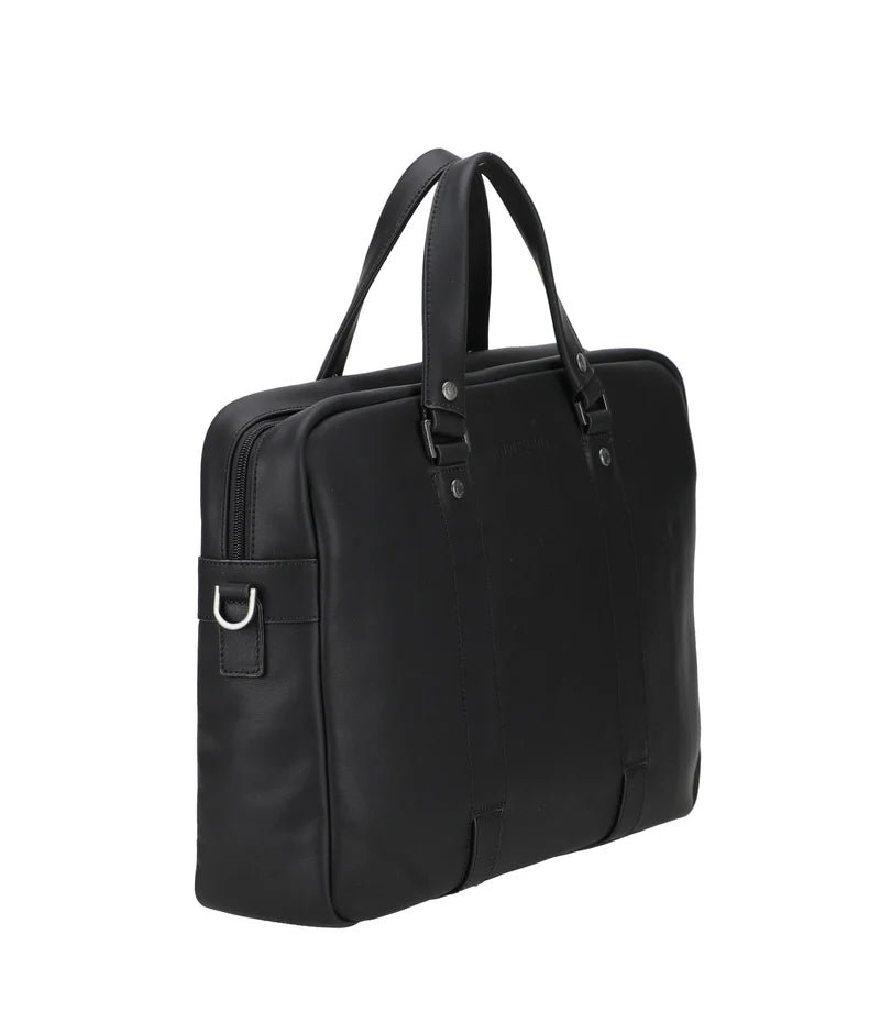 Porte-Documents Cuir Arthur & Aston Noir – Modèle 2411