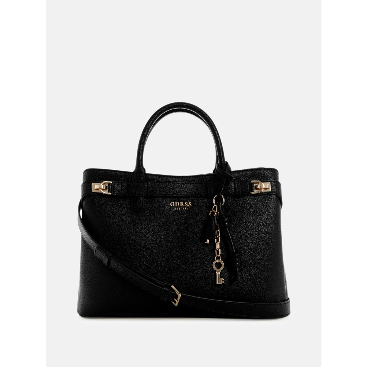 Guess Gregoria Large Girlfriend Satchel Noir