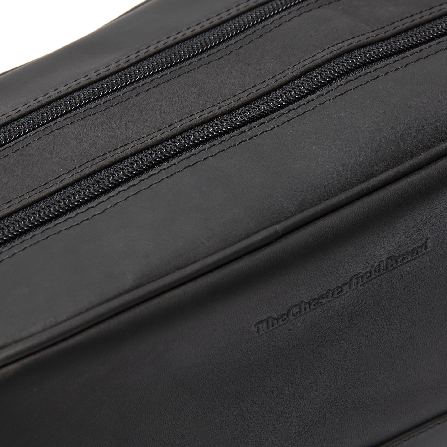 Trousse de Toilette Chesterfield Wax Pull Up Stacey Noir