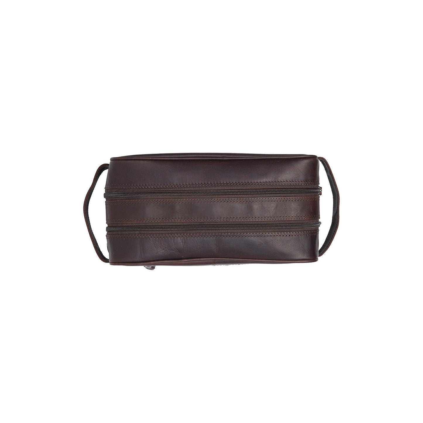 Trousse de Toilette Chesterfield Wax Pull Up Stacey Marron
