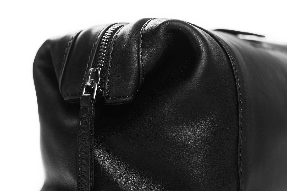 Trousse de Toilette Chesterfield Wax Pull Up Vince Noir