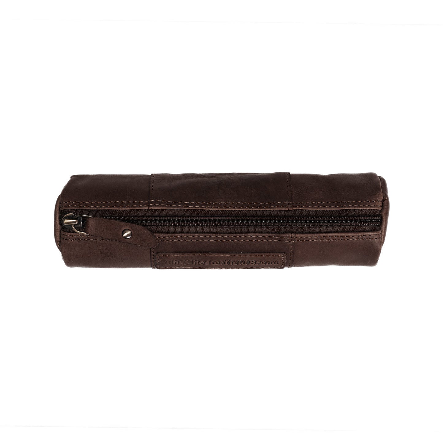 Trousse Cuir Chesterfield Lea Marron