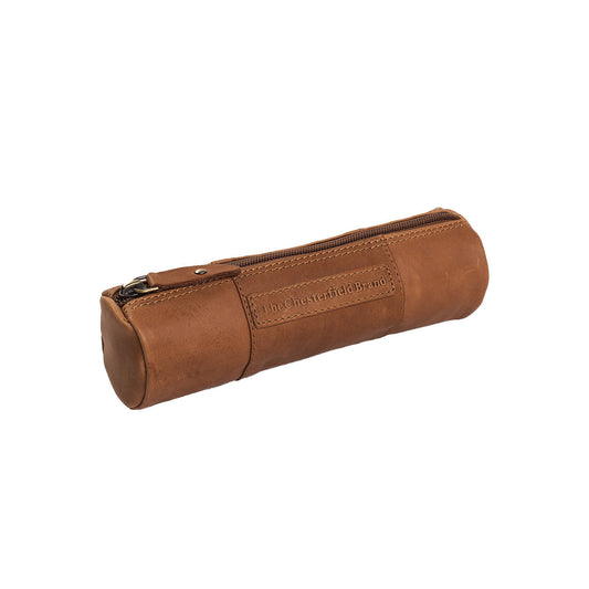 Trousse Cuir Chesterfield Lea Cognac