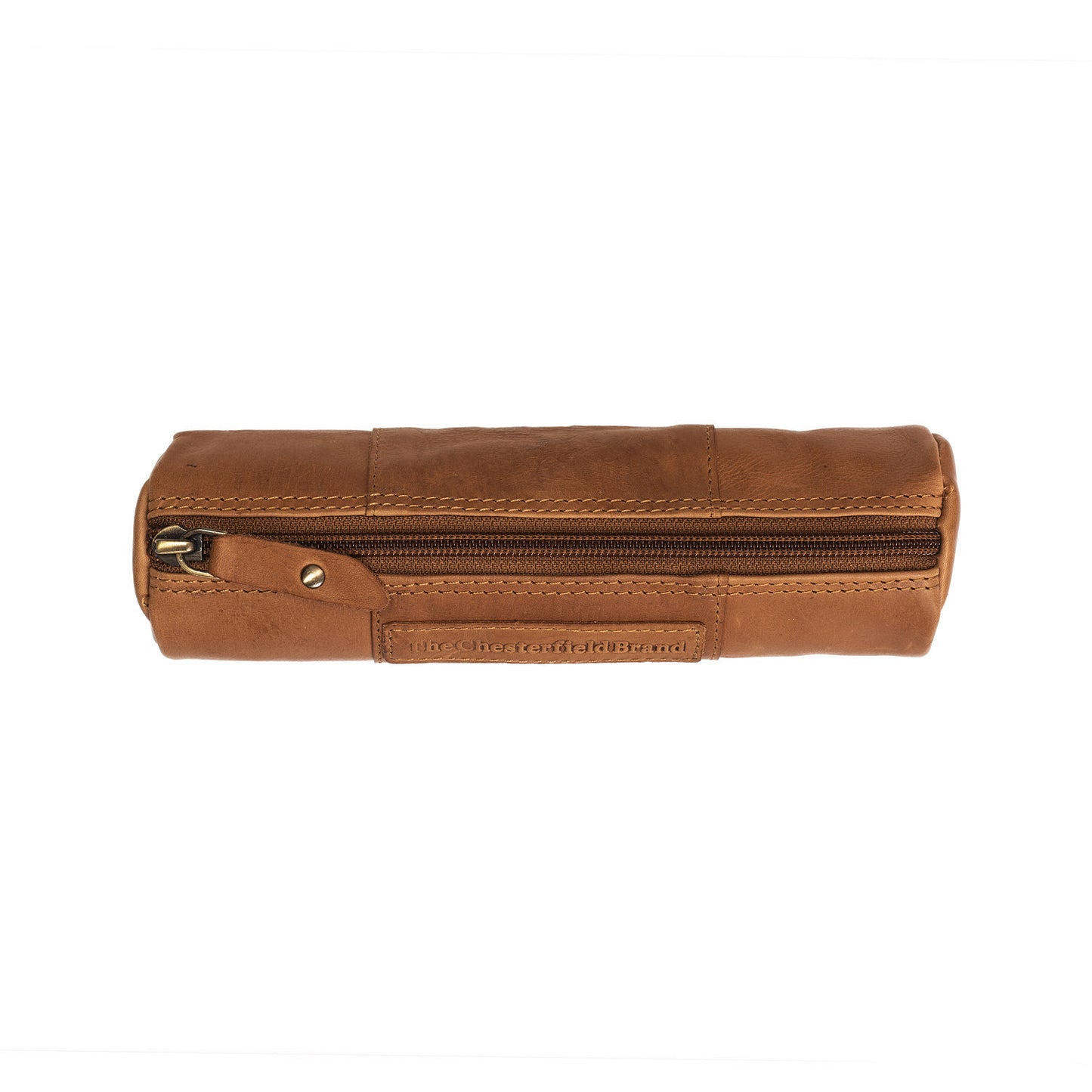 Trousse Cuir Chesterfield Lea Cognac