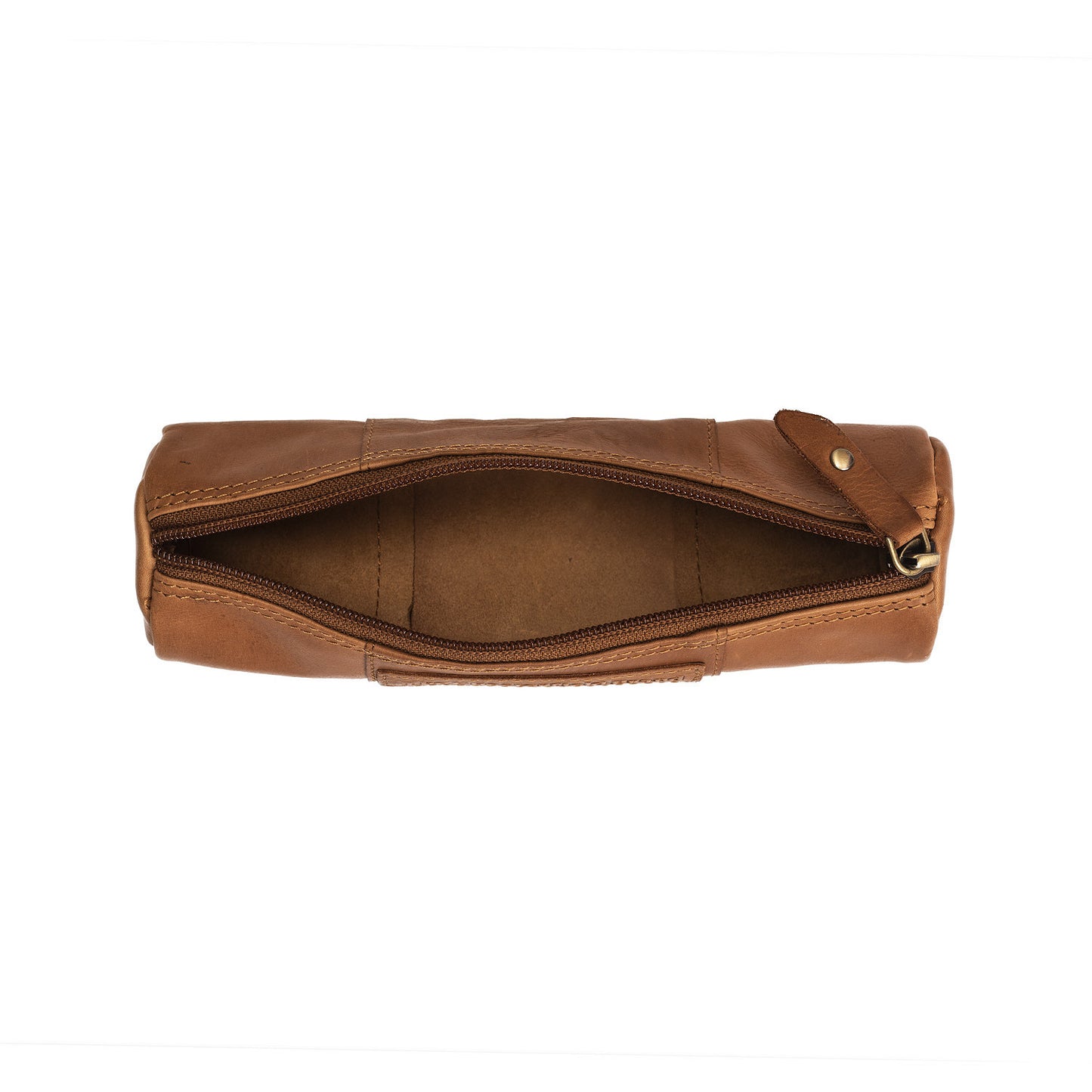 Trousse Cuir Chesterfield Lea Cognac