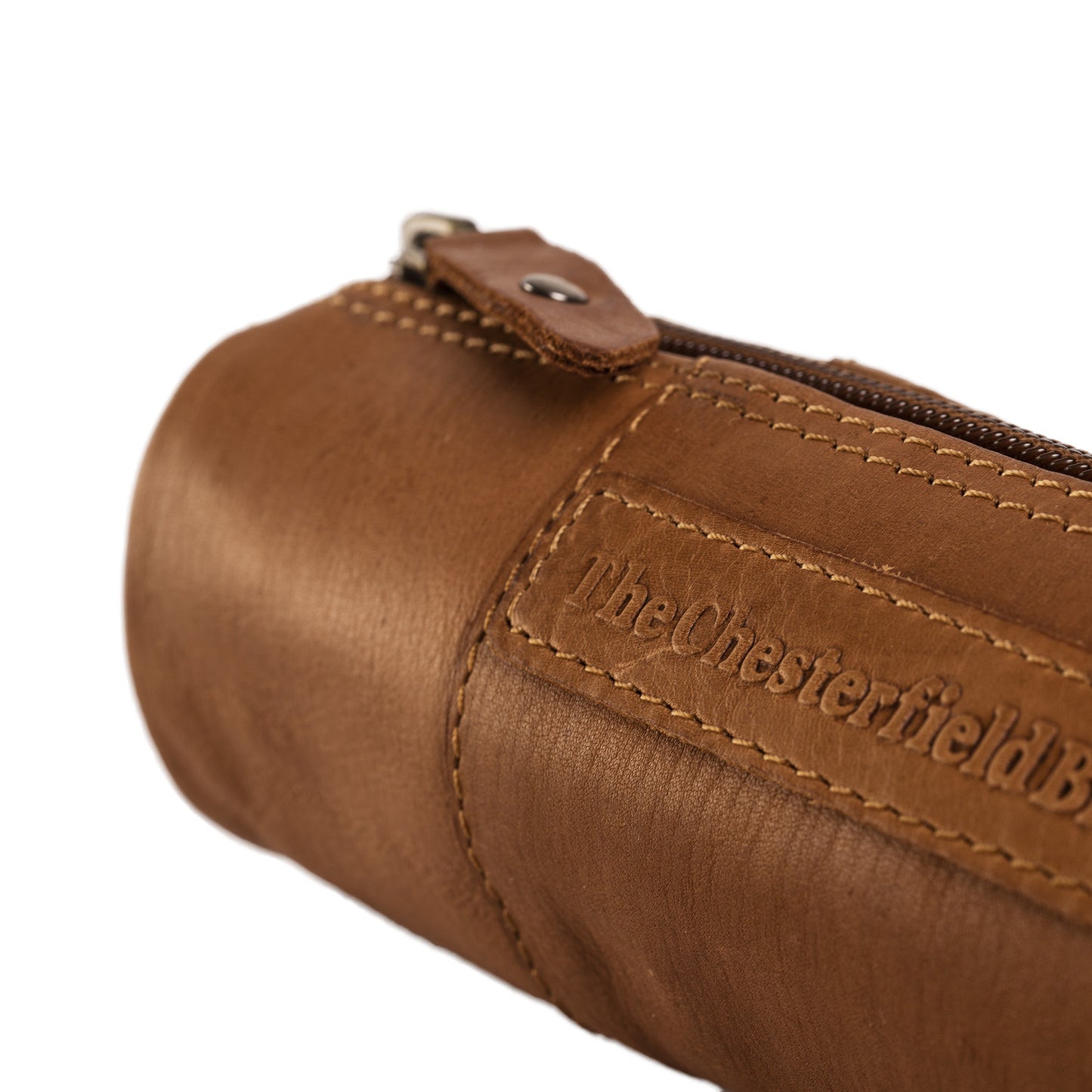 Trousse Cuir Chesterfield Lea Cognac