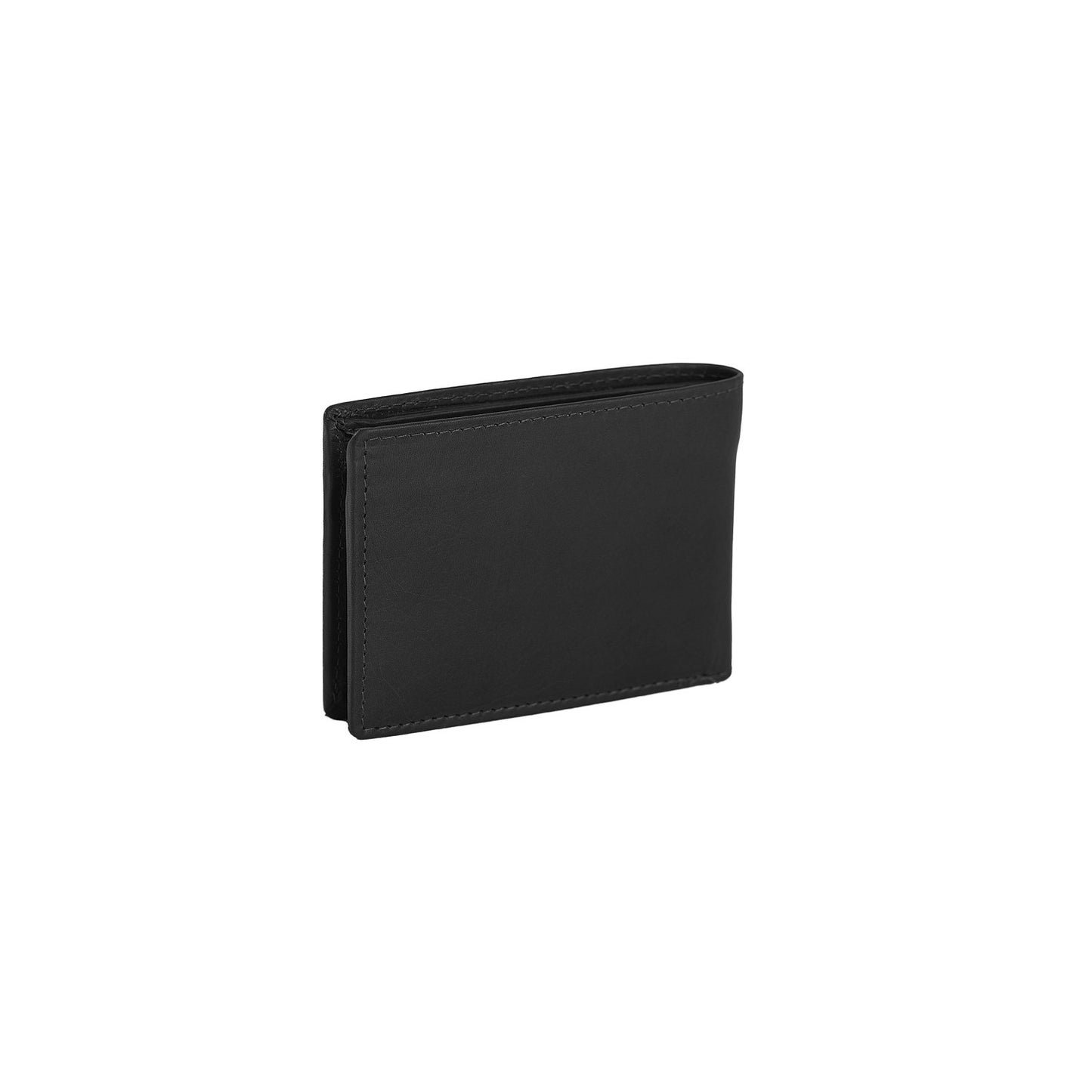 Portefeuille Italien Cuir Chesterfield Enzo Noir – Petit Modèle