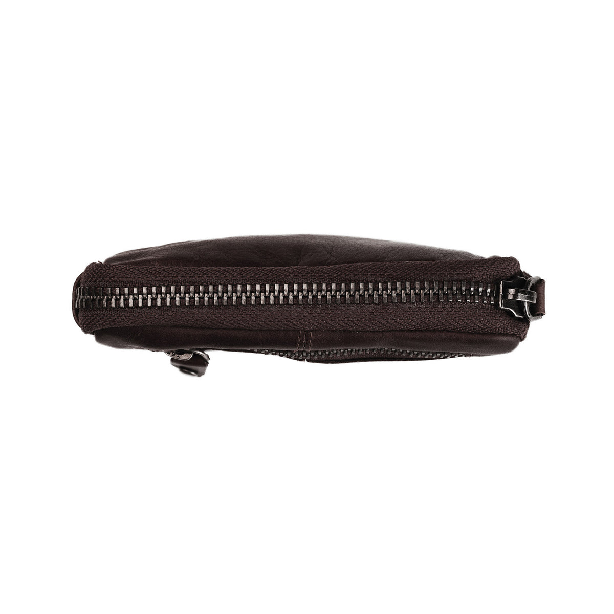Bourse Cuir Chesterfield Corey Marron