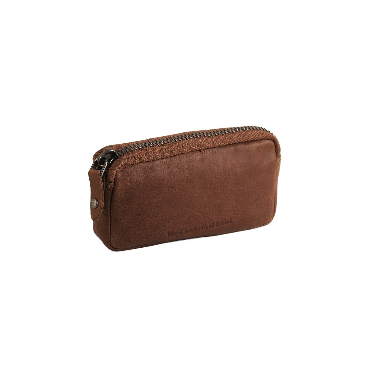 Bourse Cuir Chesterfield Corey Cognac