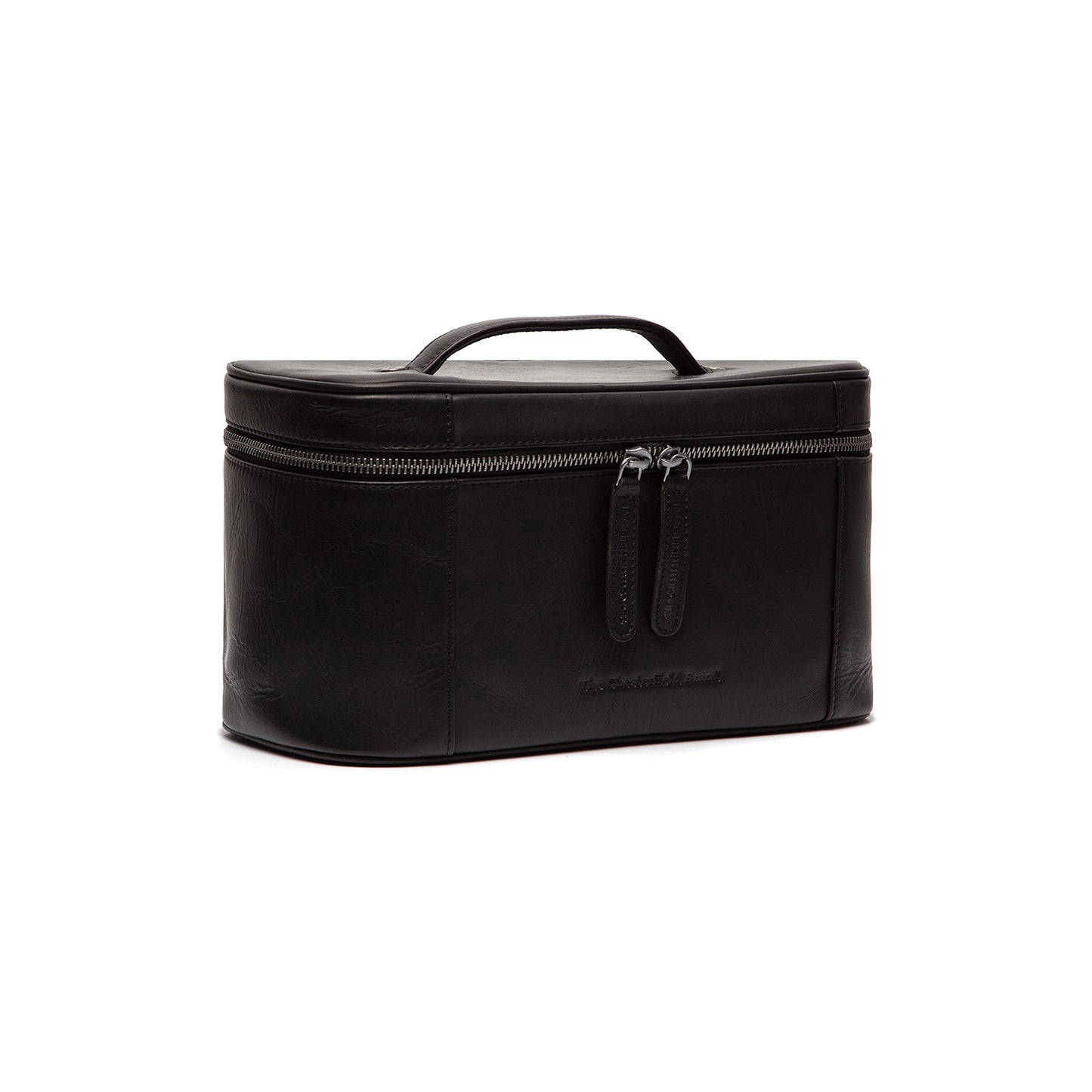 Trousse de Toilette Chesterfield Wax Pull Up Limone Noir