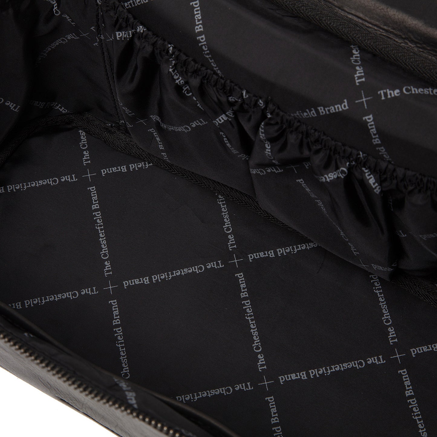 Trousse de Toilette Chesterfield Wax Pull Up Limone Noir