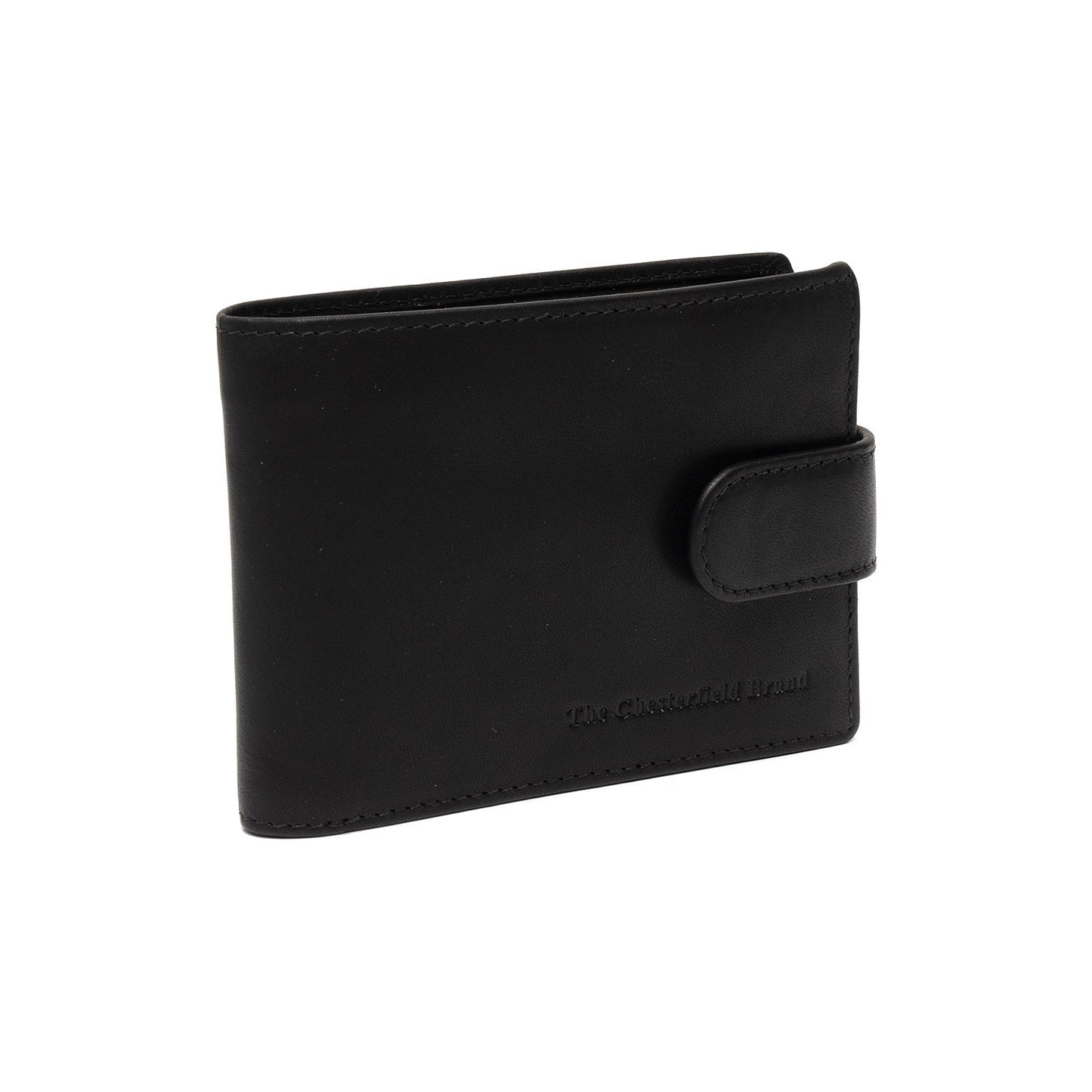 Portefeuille Cuir Chesterfield Yamba Noir