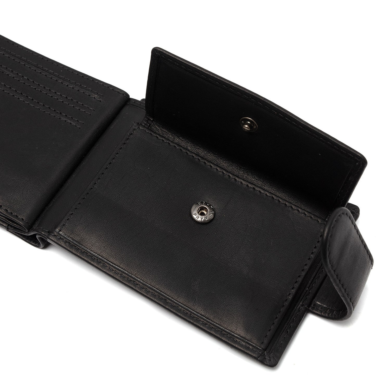 Portefeuille Cuir Chesterfield Yamba Noir