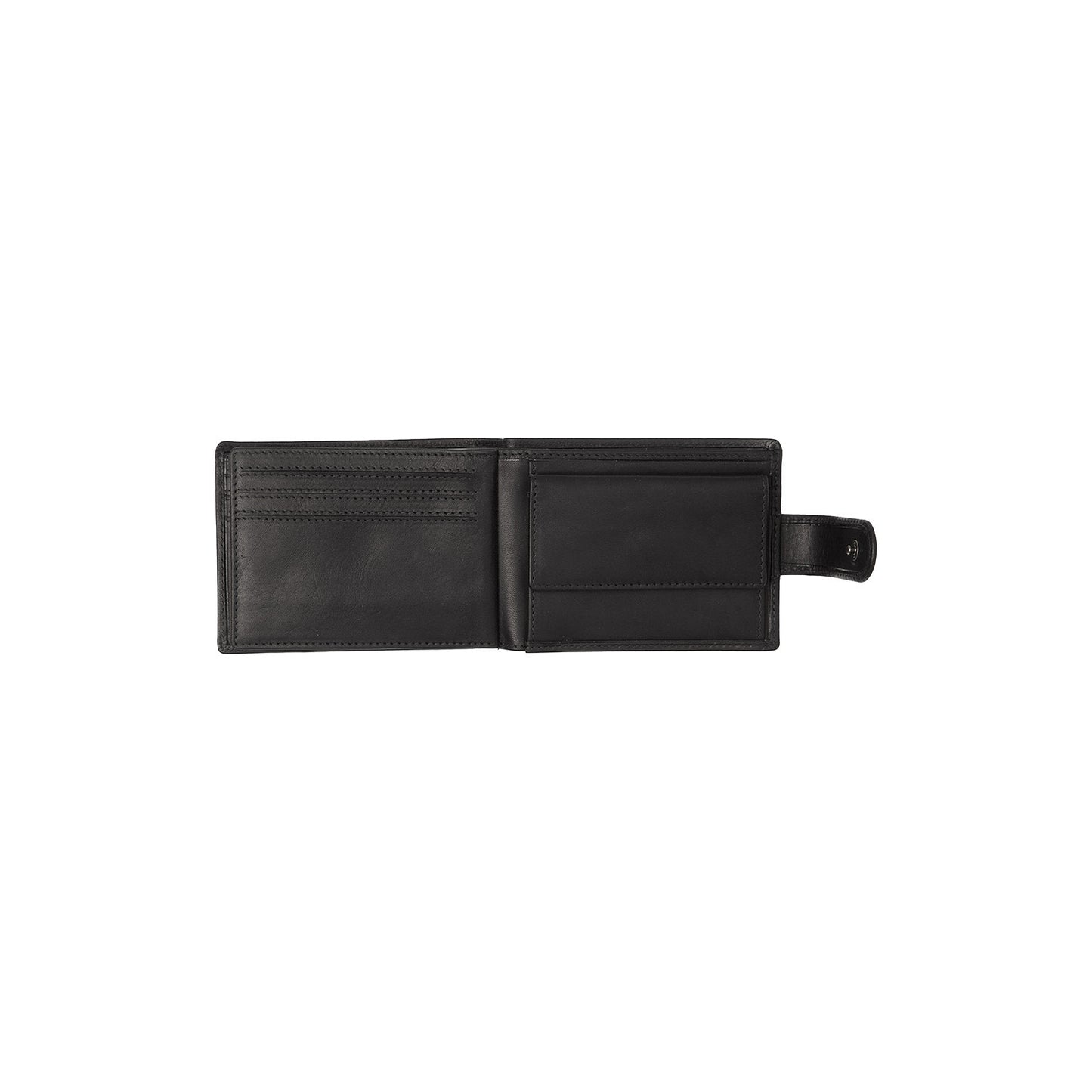 Portefeuille Cuir Chesterfield Yamba Noir