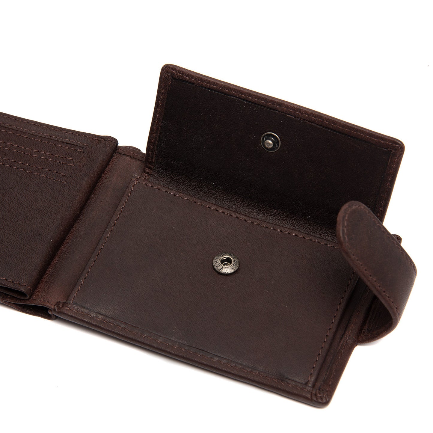 Portefeuille Cuir Chesterfield Yamba Marron