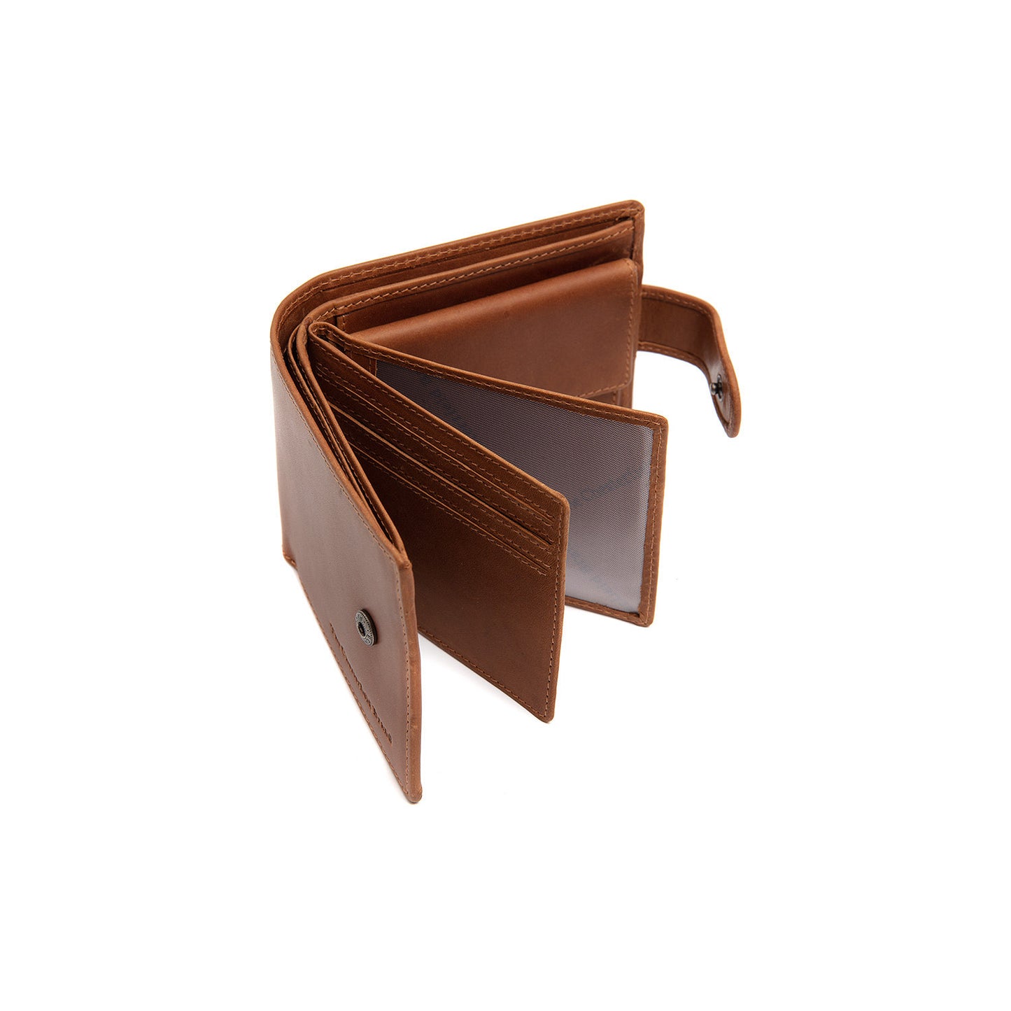 Portefeuille Cuir Chesterfield Yamba Cognac