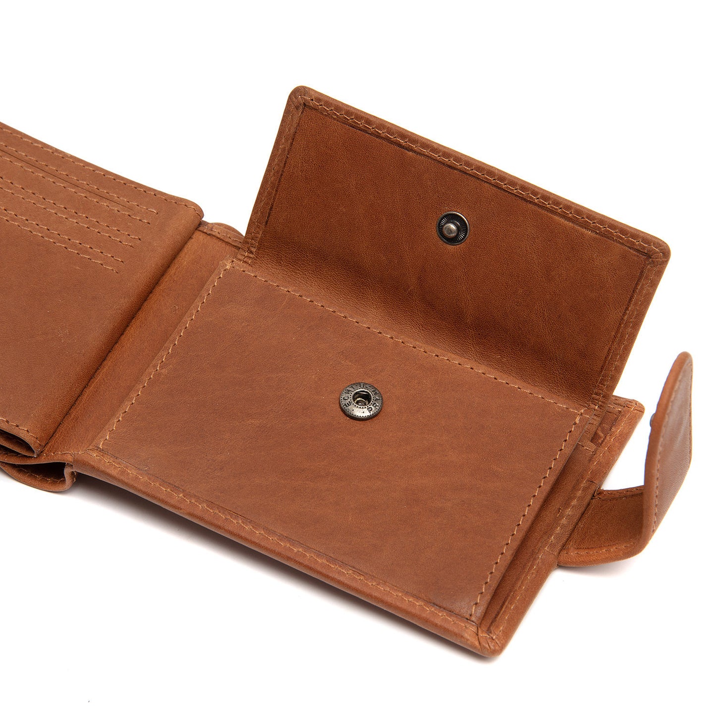Portefeuille Cuir Chesterfield Yamba Cognac