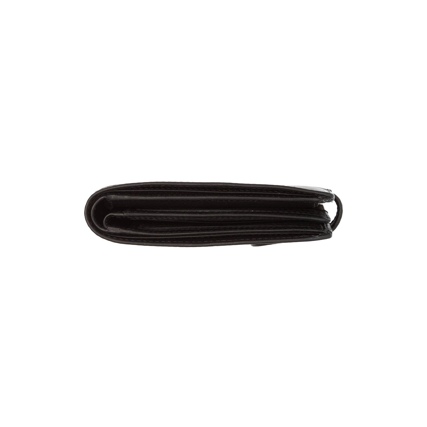 Porte-Cartes Cuir Chesterfield Curtis Noir – Fermeture Pression