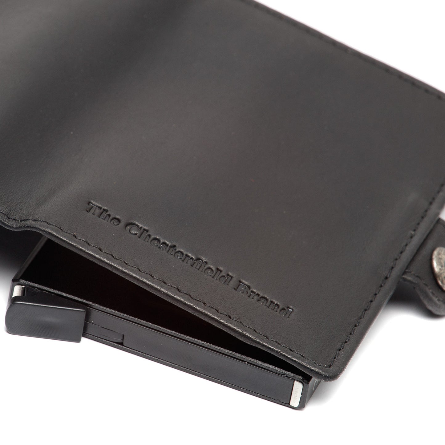 Porte-Cartes Cuir Chesterfield Lagos Noir
