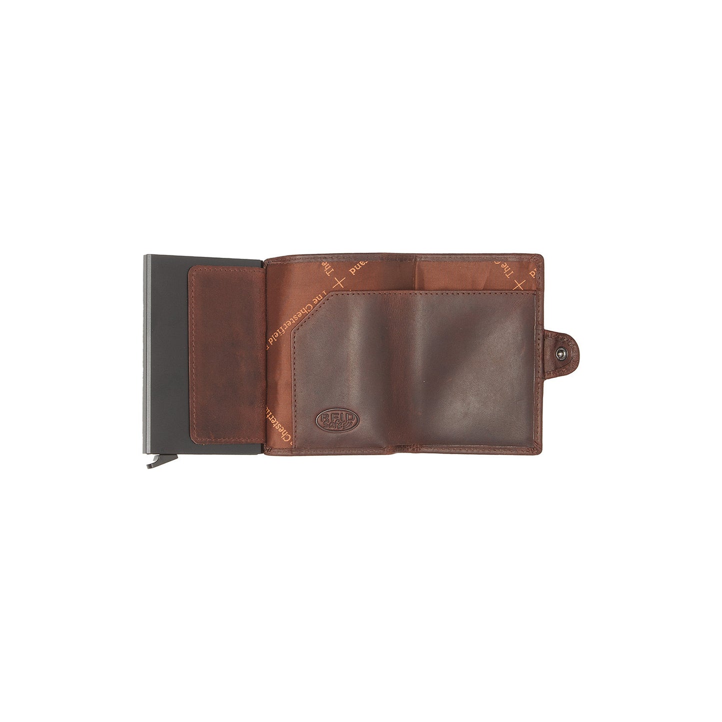 Porte-Cartes Cuir Chesterfield Lagos Marron