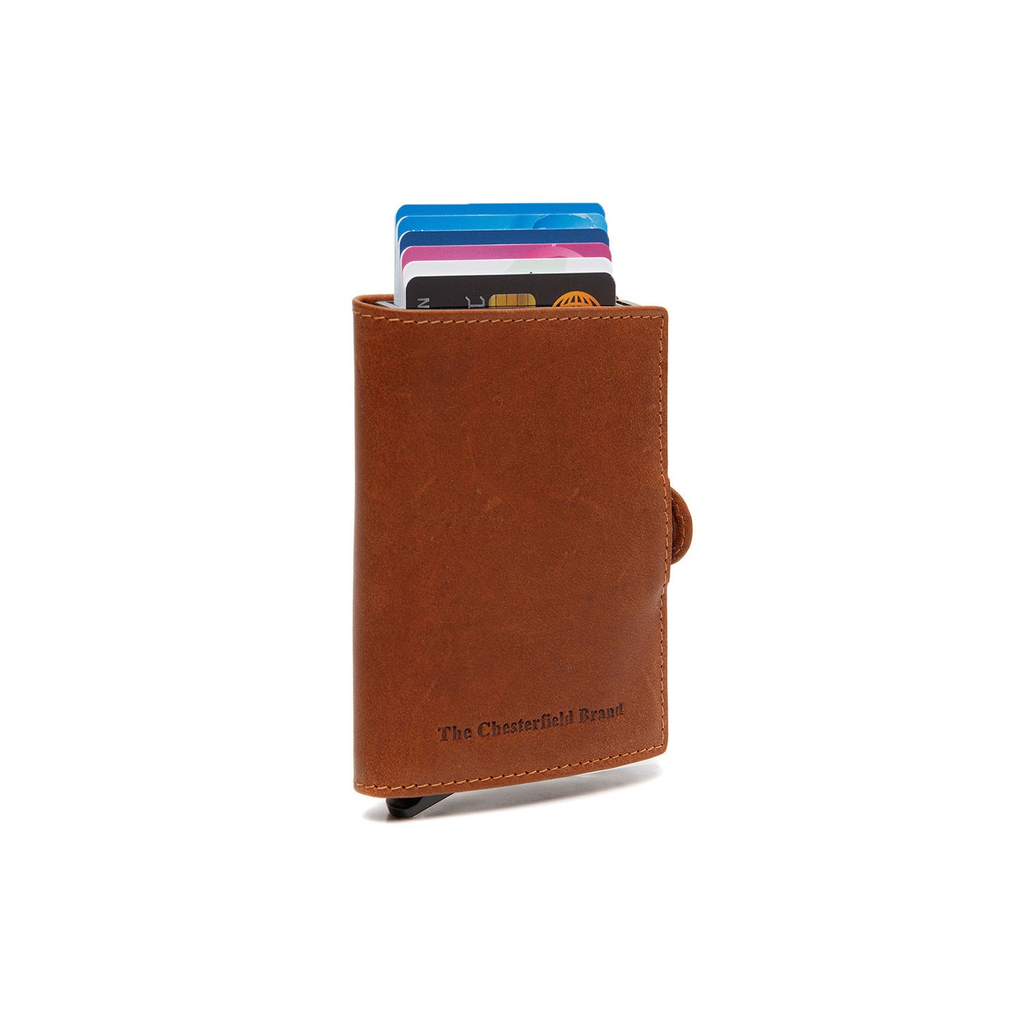 Porte-Cartes Cuir Chesterfield Lagos Cognac