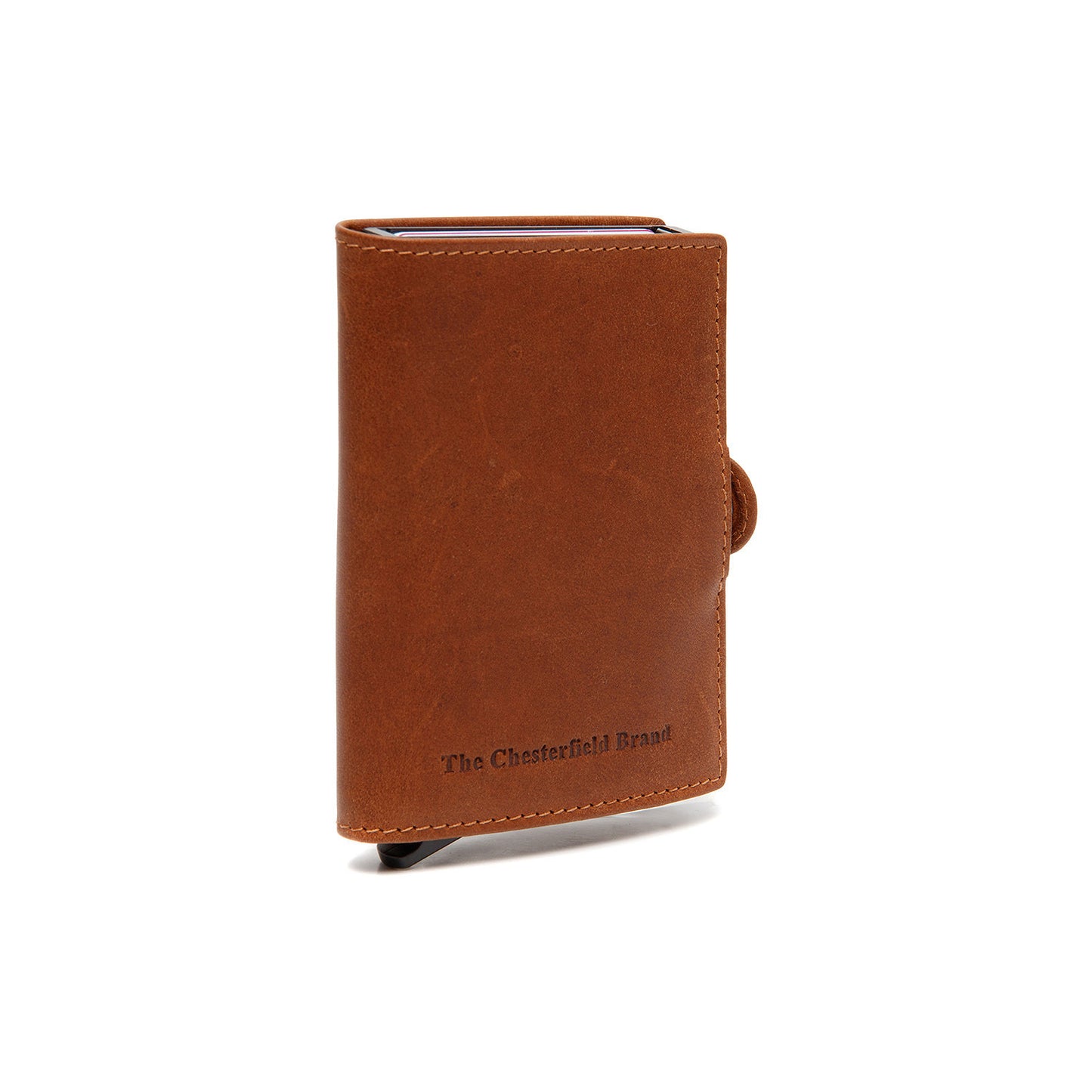 Porte-Cartes Cuir Chesterfield Lagos Cognac