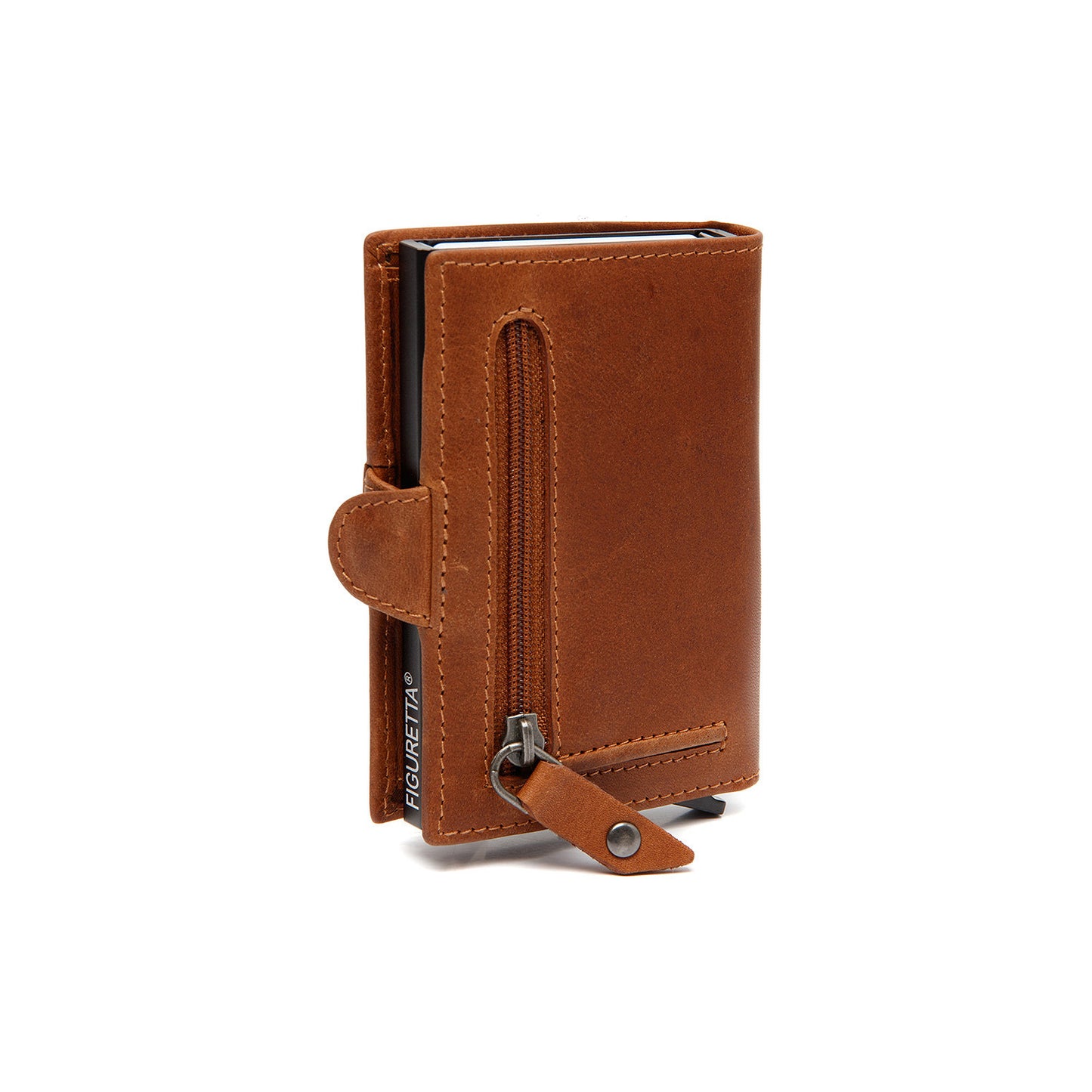 Porte-Cartes Cuir Chesterfield Lagos Cognac