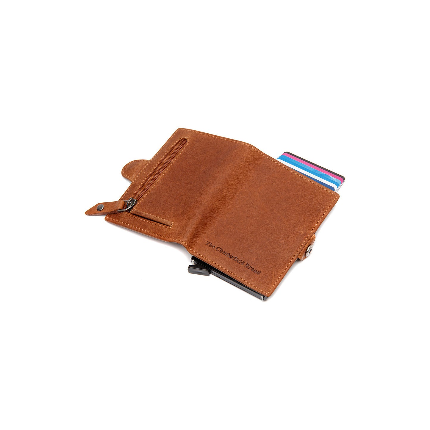 Porte-Cartes Cuir Chesterfield Lagos Cognac
