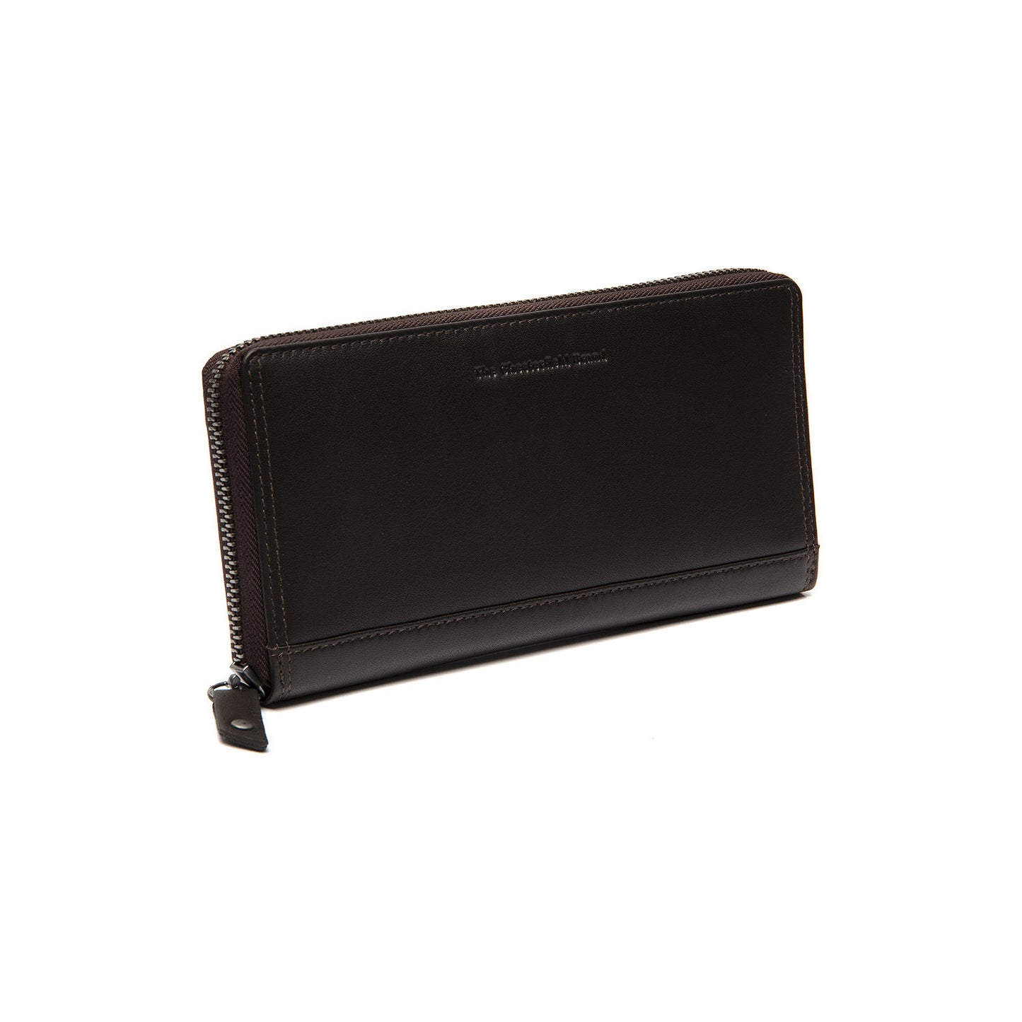Compagnon Zippé Cuir Chesterfield Cantara Marron