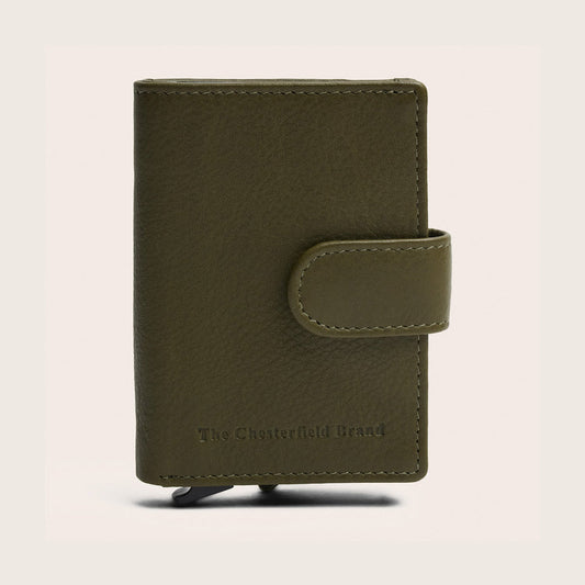 Porte-Cartes Chesterfield Althea Serene Olive
