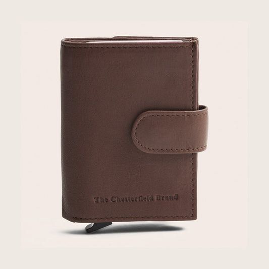 Porte-Cartes Chesterfield Hollis Serene Dark Taupe