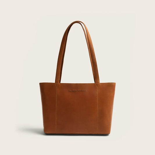 Sac Cabas Chesterfield Anira Wax Pull Up Cognac