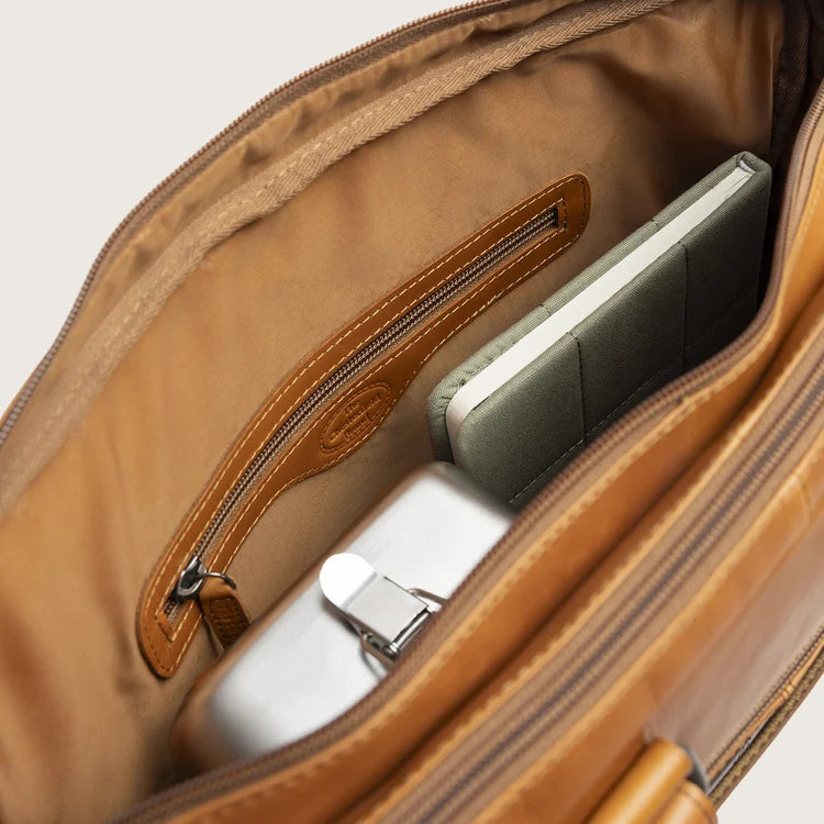 Sac affaires The chesterfield Seth cognac
