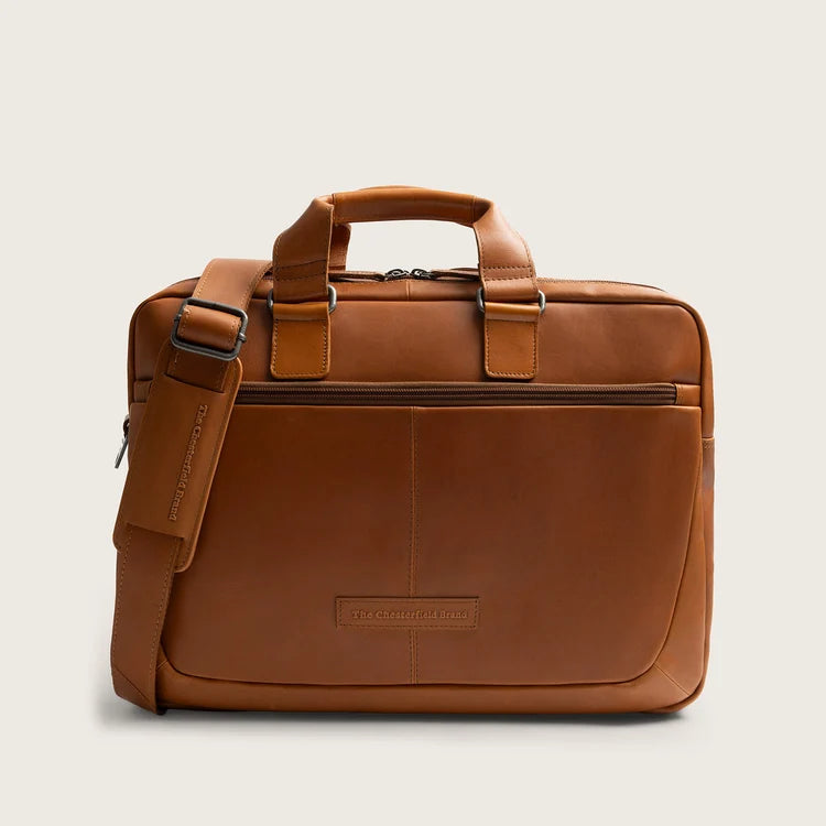Sac affaires The chesterfield Seth cognac