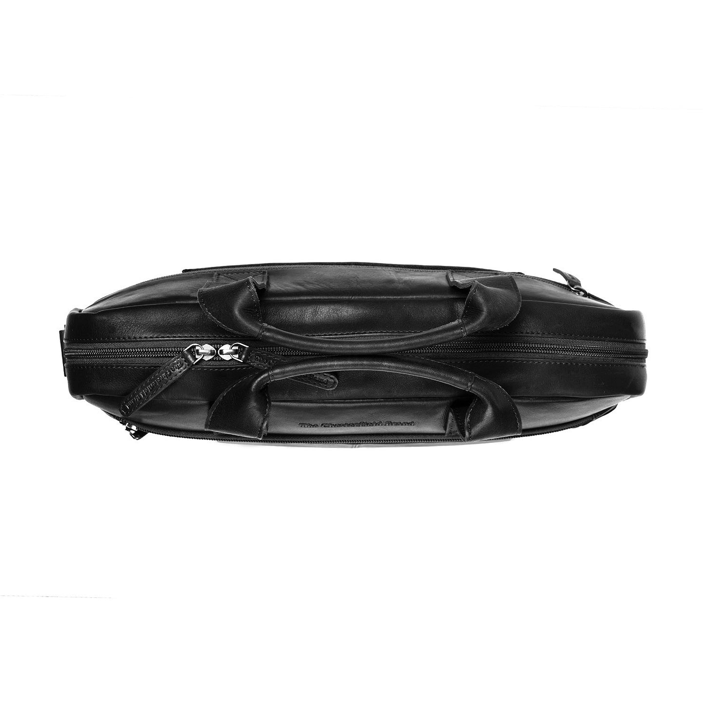 Sac Affaires Porte-Ordinateur Cuir Chesterfield Calvi Noir
