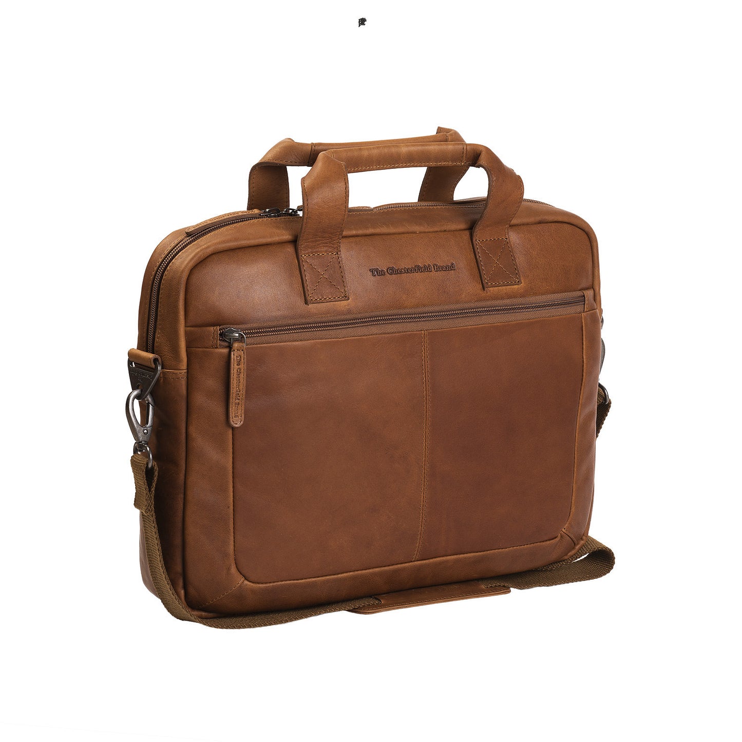 Sac Affaires Porte-Ordinateur Cuir Chesterfield Calvi Cognac
