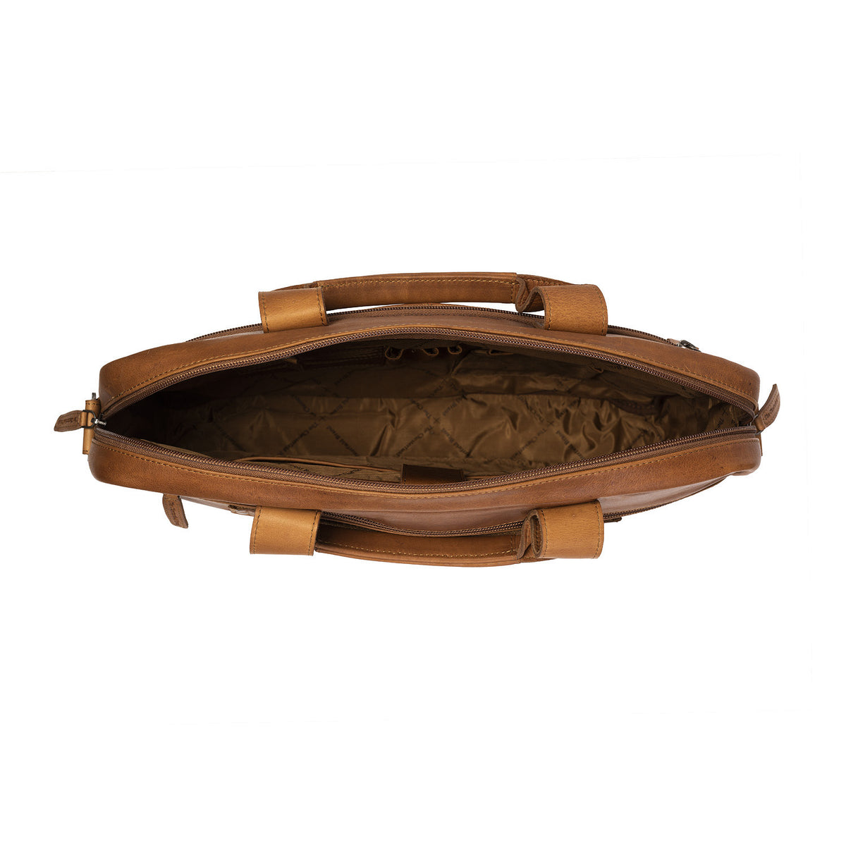 Sac Affaires Porte-Ordinateur Cuir Chesterfield Calvi Cognac