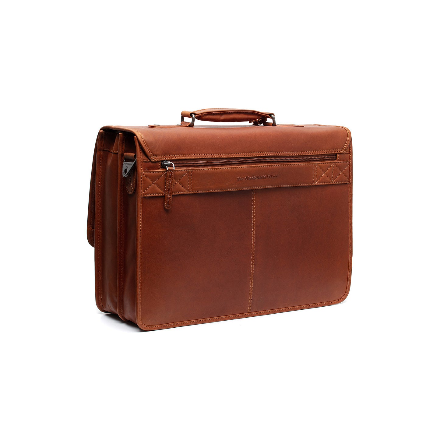 Cartable Affaires Cuir Waxed Pull Up Chesterfield Glenwood