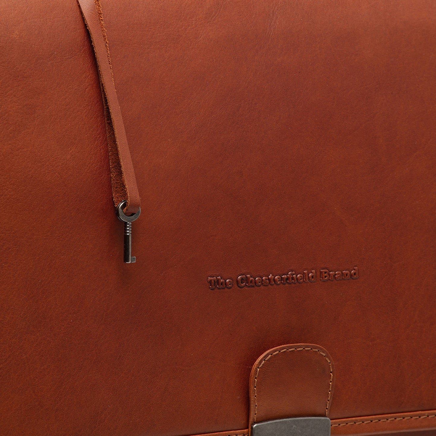 Cartable Affaires Cuir Waxed Pull Up Chesterfield Glenwood