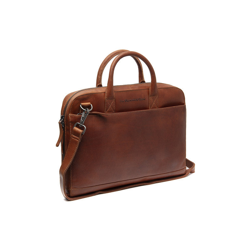 Sac Affaires Cuir Chesterfield Tilburg Cognac