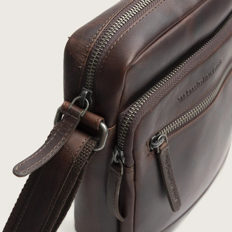 Sacoche Homme Cuir Chesterfield Birmingham Marron